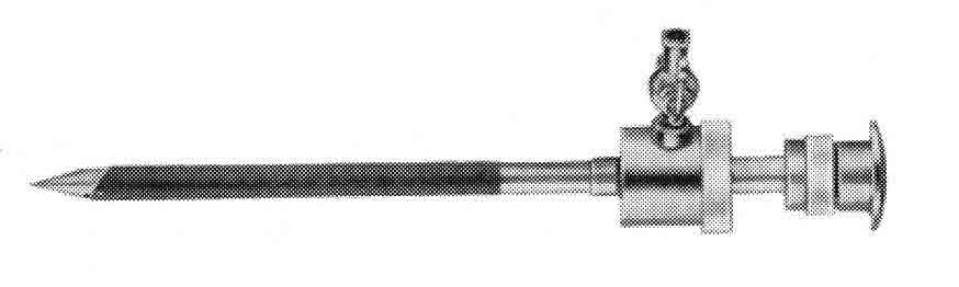 PİSTON VANALI TROKAR ÇAP : 5MM 110MM